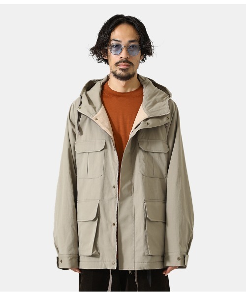 PORT BY ARK（ポートバイアーク）の「PORT BY ARK / ポートバイアーク：Mountain Jacket：PO10-G001[COR]（ブルゾン・メンズ・ブラック系その他/ベージュ系その他・1/2）」の10枚目の写真