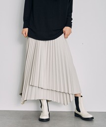 GARAGE OF GOOD CLOTHING | MF 合皮巻きプリーツスカート(スカート)