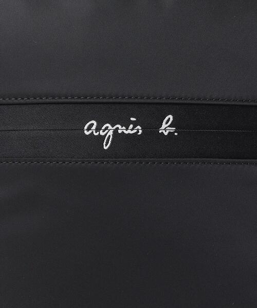 agnes b.(アニエスベー)の「バックパック (PAS07-04)(バックパック/リュック・レディース・ブラック・FREE)」の3枚目の写真