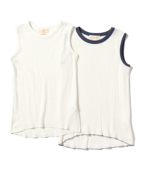 Ray BEAMS（レイビームス）の「CaRouseLamBRa / 2Pack クルーネック ノースリーブ Tシャツ（タンクトップ・レディース・その他/その他1・2）」の3枚目の写真