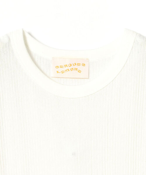Ray BEAMS（レイビームス）の「CaRouseLamBRa / 2Pack クルーネック ノースリーブ Tシャツ（タンクトップ・レディース・その他/その他1・2）」の6枚目の写真