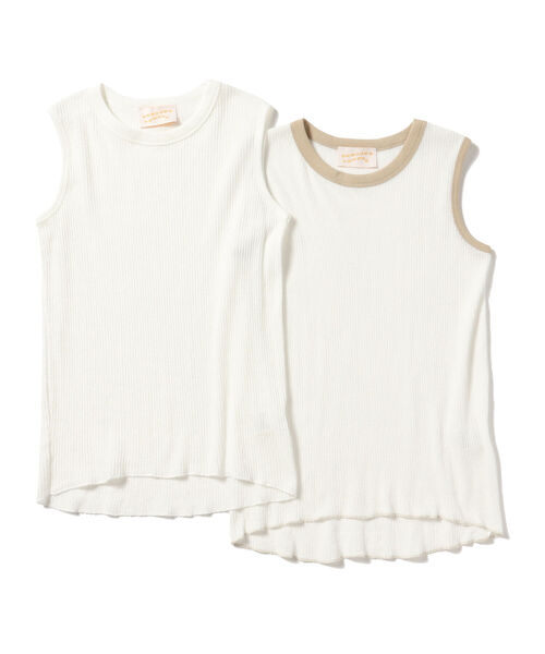 Ray BEAMS（レイビームス）の「CaRouseLamBRa / 2Pack クルーネック ノースリーブ Tシャツ（タンクトップ・レディース・その他/その他1・2）」の10枚目の写真
