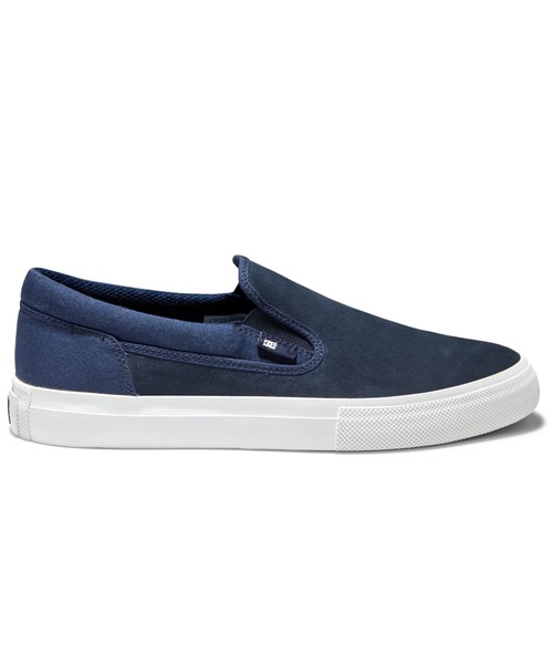 DC SHOES（ディーシーシューズ）の「MANUAL SLIP-ON LE/DCスリッポン（スリッポン・メンズ・ネイビー/グレー・27.5cm/26.5cm/28cm/27cm/28.5cm/26cm）」の7枚目の写真