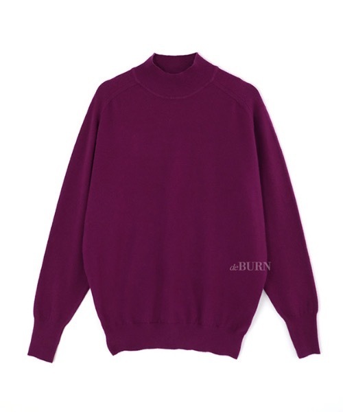 deBURN（デバーン）の「【deBURN 】モアハーフルネックニット / more half turtle_KN（ニット/セーター・レディース・ブルー/ライトブラウン/ブラック/パープル/アイボリー/カーキ/レンガ/ブラウン/ライトグレー/マスタード・FREE）」の9枚目の写真
