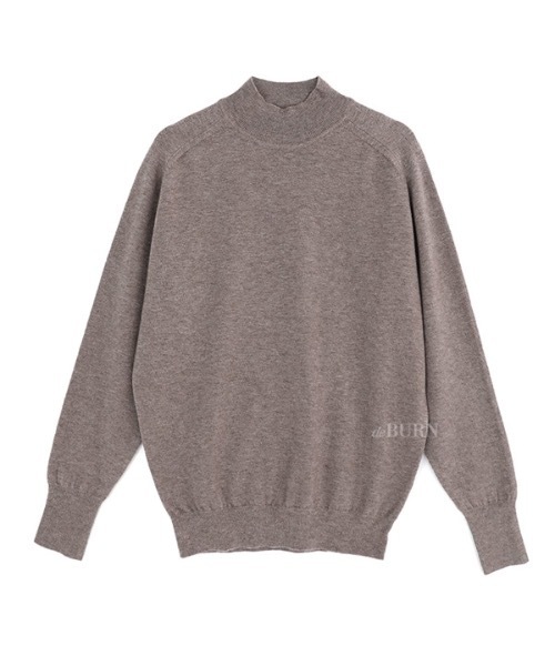 deBURN（デバーン）の「【deBURN 】モアハーフルネックニット / more half turtle_KN（ニット/セーター・レディース・ブルー/ライトブラウン/ブラック/パープル/アイボリー/カーキ/レンガ/ブラウン/ライトグレー/マスタード・FREE）」の5枚目の写真