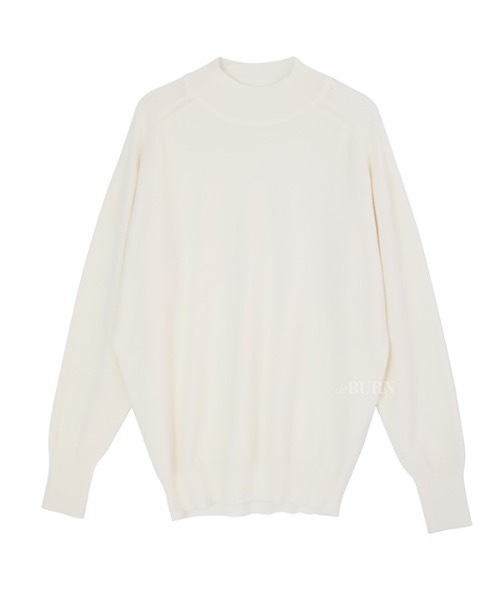 deBURN（デバーン）の「【deBURN 】モアハーフルネックニット / more half turtle_KN（ニット/セーター・レディース・ブルー/ライトブラウン/ブラック/パープル/アイボリー/カーキ/レンガ/ブラウン/ライトグレー/マスタード・FREE）」の2枚目の写真