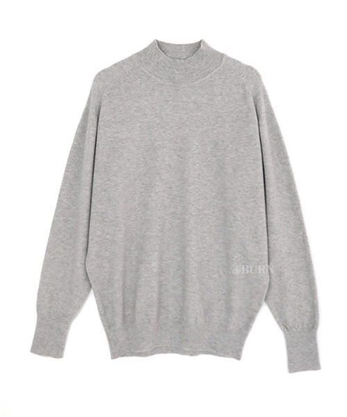 deBURN（デバーン）の「【deBURN 】モアハーフルネックニット / more half turtle_KN（ニット/セーター・レディース・ブルー/ライトブラウン/ブラック/パープル/アイボリー/カーキ/レンガ/ブラウン/ライトグレー/マスタード・FREE）」の4枚目の写真