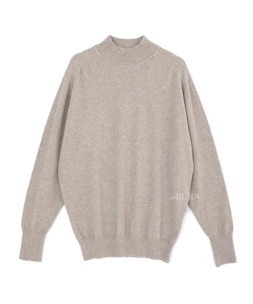 deBURN（デバーン）の「【deBURN 】モアハーフルネックニット / more half turtle_KN（ニット/セーター・レディース・ブルー/ライトブラウン/ブラック/パープル/アイボリー/カーキ/レンガ/ブラウン/ライトグレー/マスタード・FREE）」の6枚目の写真