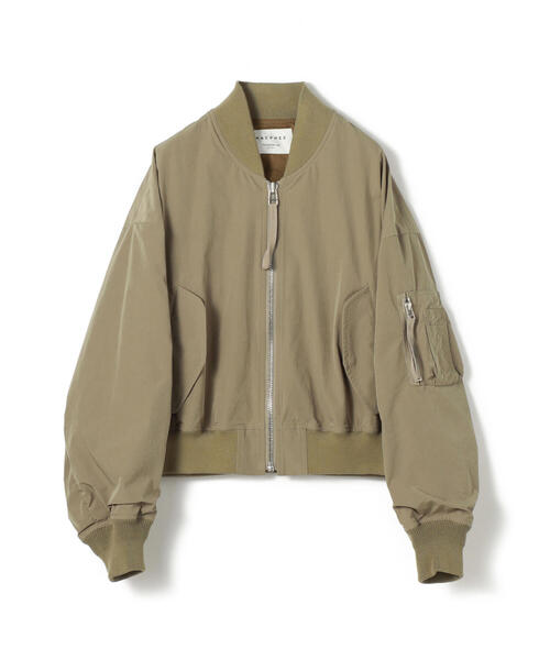 TOMORROWLAND （トゥモローランド）の「ポリエステルナイロン ジップアップブルゾン（ブルゾン・レディース・ホワイト/カーキ・36）」の18枚目の写真