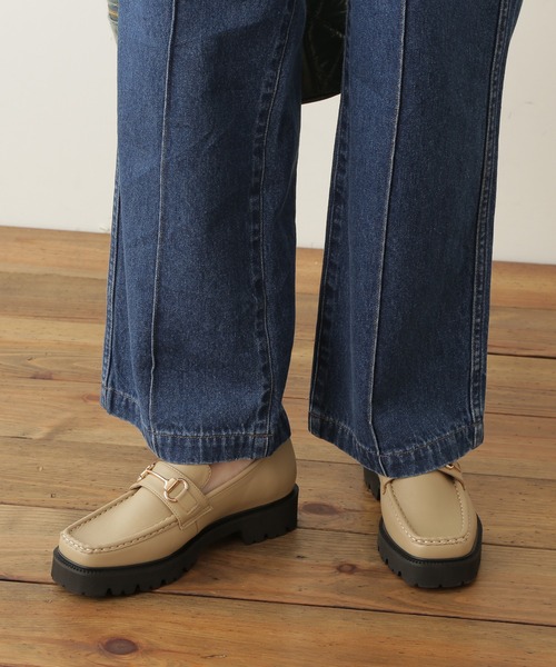 N.(N. Natural Beauty Basic)(エヌエヌナチュラルビューティーベーシック)の「【S Size Line】◆ハイウエストデニムワークポケットパンツ(デニムパンツ・レディース・インディゴブルー/ナチュラル・SMALL/MEDIUM)」の9枚目の写真