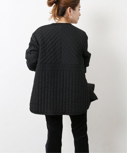 JOURNAL STANDARD(ジャーナルスタンダード)の「《追加》イレギュラーキルティングミドルブルゾン◆3(ブルゾン・レディース・ブラック/グレー・FREE)」の17枚目の写真