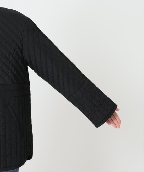 JOURNAL STANDARD(ジャーナルスタンダード)の「《追加》イレギュラーキルティングミドルブルゾン◆3(ブルゾン・レディース・ブラック/グレー・FREE)」の20枚目の写真