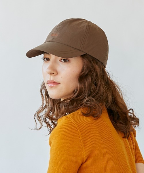 kaorinomori（カオリノモリ）の「カオリノモリ　フルーキャップ（キャップ・レディース・ベージュ/ブラウン/ブルー・FREE）」の2枚目の写真