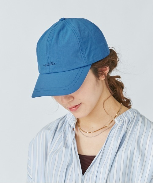 kaorinomori（カオリノモリ）の「カオリノモリ　フルーキャップ（キャップ・レディース・ベージュ/ブラウン/ブルー・FREE）」の22枚目の写真