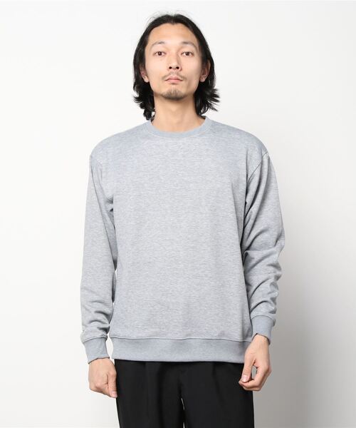 IGNIO（イグニオ）の「イグニオ  裏シャギースウェットプルオーバー（スウェット・メンズ・ブラウン/グレー・3L/L/LL/M/S）」の2枚目の写真