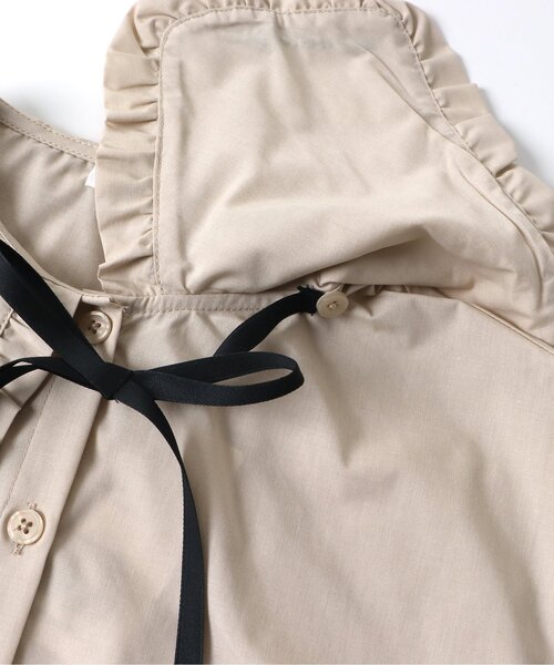 algy(アルジー)の「りぼん付きスクエア衿ブラウス(シャツ/ブラウス・キッズ・ブラック/ベージュ/オフホワイト・SMALL/MEDIUM/X-SMALL/XX-SMALL)」の11枚目の写真