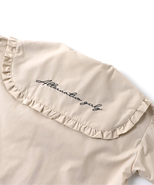 algy(アルジー)の「りぼん付きスクエア衿ブラウス(シャツ/ブラウス・キッズ・ブラック/ベージュ/オフホワイト・SMALL/MEDIUM/X-SMALL/XX-SMALL)」の13枚目の写真