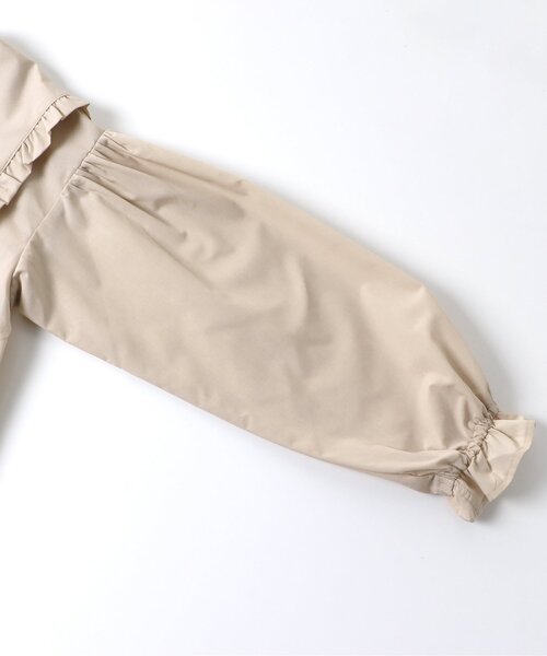 algy(アルジー)の「りぼん付きスクエア衿ブラウス(シャツ/ブラウス・キッズ・ブラック/ベージュ/オフホワイト・SMALL/MEDIUM/X-SMALL/XX-SMALL)」の14枚目の写真