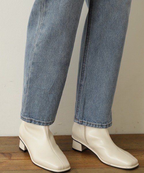 N.(N. Natural Beauty Basic)(エヌエヌナチュラルビューティーベーシック)の「【S Size Line】◆ライトカラースリムテーパードデニム(デニムパンツ・レディース・ライトブルー/パープル/オレンジ・SMALL/MEDIUM)」の13枚目の写真