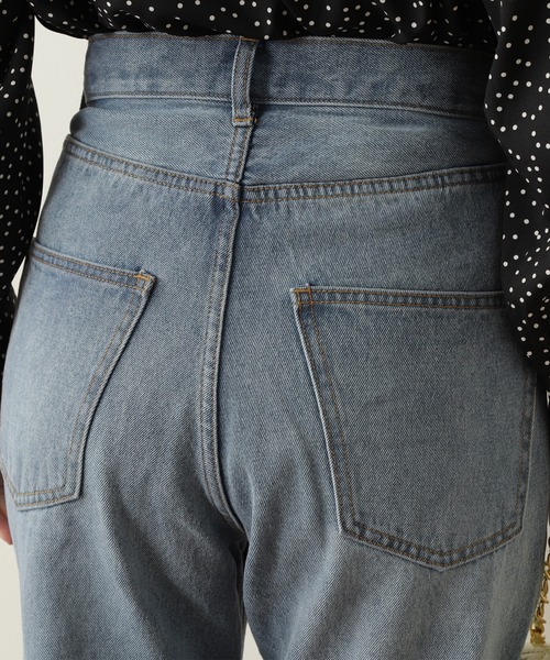 N.(N. Natural Beauty Basic)(エヌエヌナチュラルビューティーベーシック)の「【S Size Line】◆ライトカラースリムテーパードデニム(デニムパンツ・レディース・ライトブルー/パープル/オレンジ・SMALL/MEDIUM)」の7枚目の写真