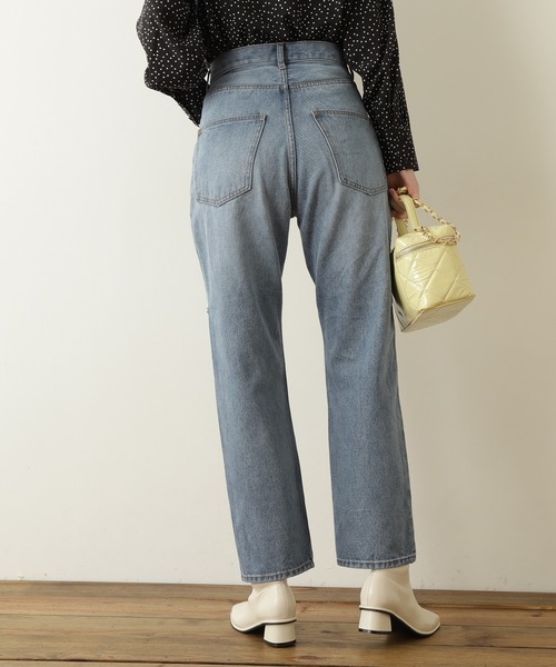 N.(N. Natural Beauty Basic)(エヌエヌナチュラルビューティーベーシック)の「【S Size Line】◆ライトカラースリムテーパードデニム(デニムパンツ・レディース・ライトブルー/パープル/オレンジ・SMALL/MEDIUM)」の15枚目の写真