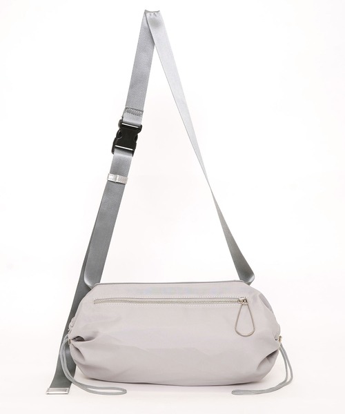 Laugoa（ラウゴア）の「【LAUGOA】ラウゴア MONARDA モナルダ ボディバック 22126-11007（ボディバッグ/ウエストポーチ・レディース・ライトグレー/ブラック/マスタード・FREE）」の11枚目の写真