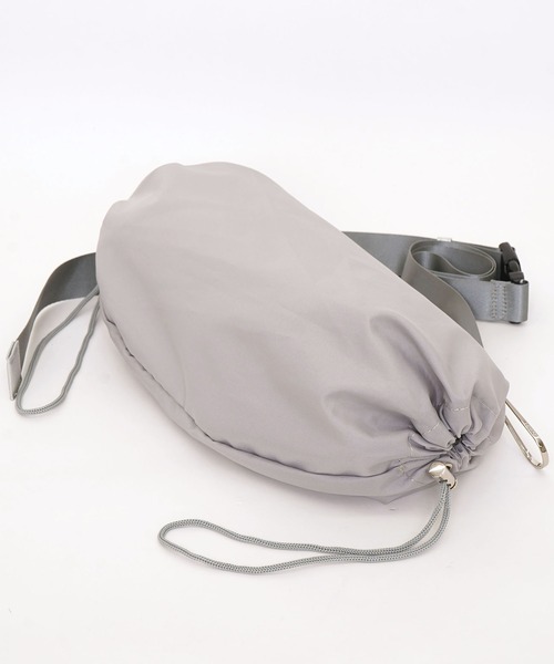 Laugoa（ラウゴア）の「【LAUGOA】ラウゴア MONARDA モナルダ ボディバック 22126-11007（ボディバッグ/ウエストポーチ・レディース・ライトグレー/ブラック/マスタード・FREE）」の15枚目の写真