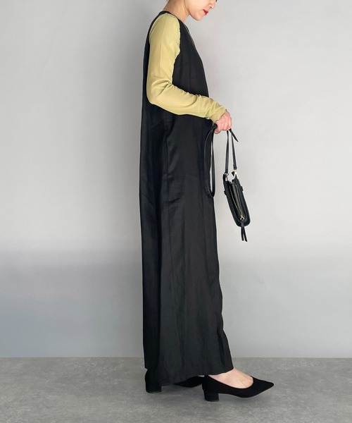 SALE！新品★ オードリージョンワット リネン サロペット オールインワン Audrey and John Wad（オードリーアンドジョンワッド） サロペット