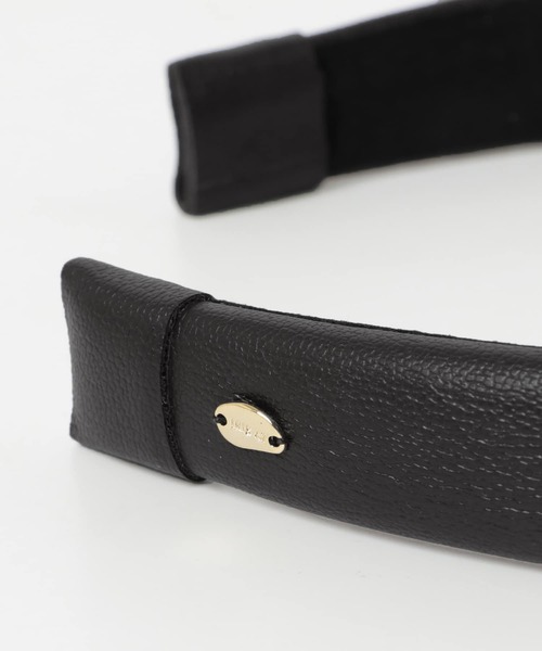 IRIS47（イリスフォーセブン）の「IRIS47　wide head band（カチューシャ・レディース・ブラック・-）」の4枚目の写真