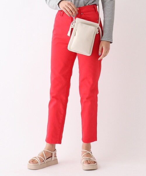 OPAQUE.CLIP（オペークドットクリップ）の「◆ソフトフェイクレザードロストミニショルダー（ショルダーバッグ・レディース・ホワイト/ブラック/イエロー/ベビーピンク・00）」の22枚目の写真