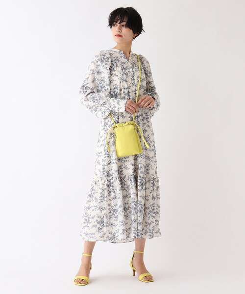 OPAQUE.CLIP（オペークドットクリップ）の「◆ソフトフェイクレザードロストミニショルダー（ショルダーバッグ・レディース・ホワイト/ブラック/イエロー/ベビーピンク・00）」の20枚目の写真