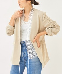 plage | *【R’IAM】Rough ジャケット◆(ノーカラージャケット)