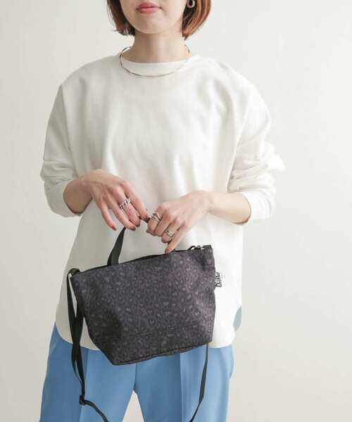 URBAN RESEARCH DOORS(アーバンリサーチドアーズ)の「コットンワイドプルオーバー(Tシャツ/カットソー・レディース・ネイビー/オフホワイト/グリーン/ホワイト系その他・MEDIUM)」の2枚目の写真