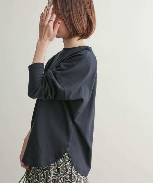 URBAN RESEARCH DOORS(アーバンリサーチドアーズ)の「コットンワイドプルオーバー(Tシャツ/カットソー・レディース・ネイビー/オフホワイト/グリーン/ホワイト系その他・MEDIUM)」の16枚目の写真