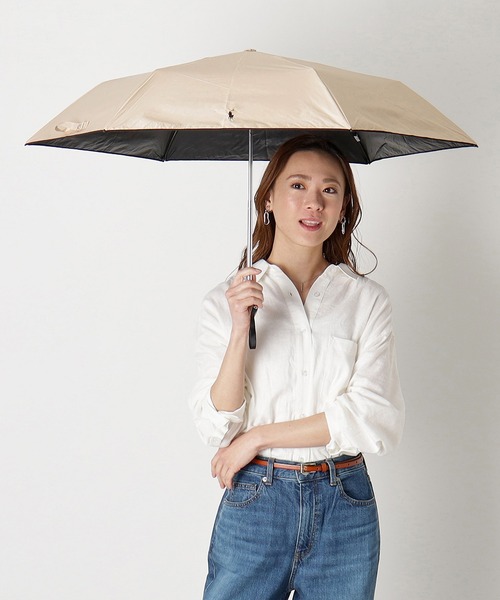 WEB限定】遮光100% 晴雨兼用 コンパクト折りたたみ日傘 ”ワン