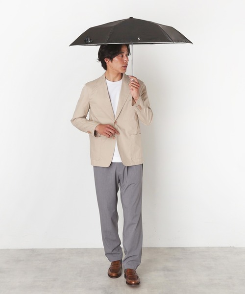 【新品】ポロラルフローレン　軽量　折り畳み日傘　晴雨兼用　ベージュ 新品 ポロ ラルフローレン 折りたたみ 日傘 晴雨兼用 ベージュ