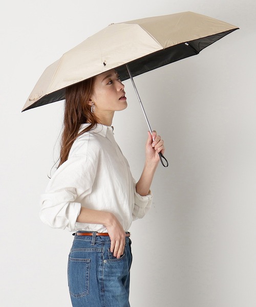 WEB限定】遮光100% 晴雨兼用 折りたたみ日傘 ”ワンポイント ポロポニー