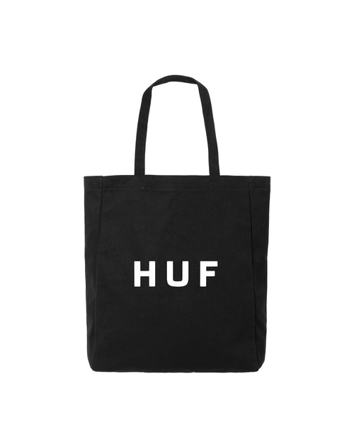 HUF（ハフ）の「HUF OG LOGO TOTE BAG M / HUF トートバッグ（トートバッグ・メンズ・ブラック/ナチュラル・O/S）」の3枚目の写真