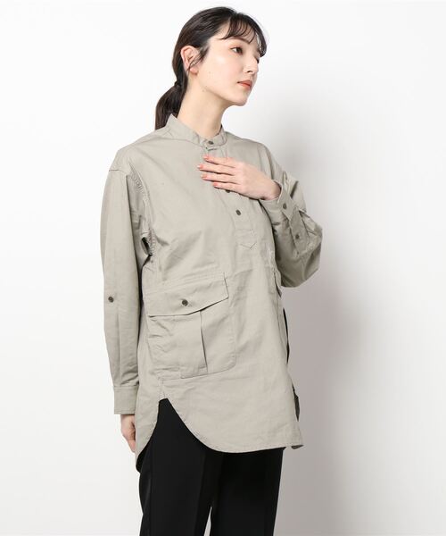 Snow Peak(スノーピーク)の「【Snowpeak】TAKIBI L Ripstop PO(シャツ/ブラウス・レディース・ベージュ・SMALL/MEDIUM)」の1枚目の写真