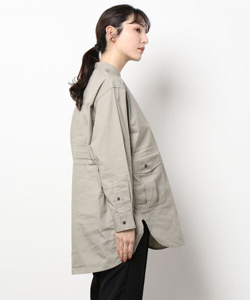 Snow Peak(スノーピーク)の「【Snowpeak】TAKIBI L Ripstop PO(シャツ/ブラウス・レディース・ベージュ・SMALL/MEDIUM)」の2枚目の写真