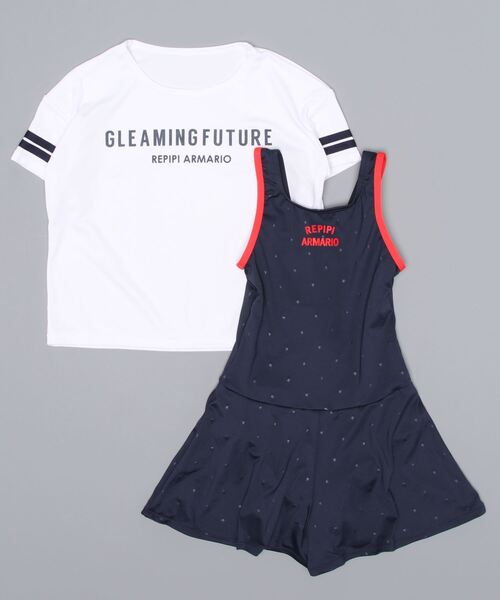 セール Repipi Armario レピピアルマリオ キッズtシャツ付きａラインワンピース水着 水着 Repipi Armario レピピ アルマリオ のファッション通販 Zozotown