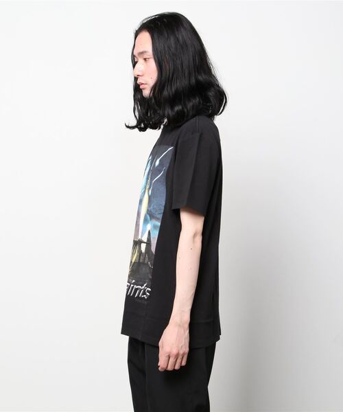 ALLSAINTS（オールセインツ）の「ANDROMEDA CREW T-SHIRT | ANDROMEDA クルー Tシャツ（Tシャツ/カットソー・メンズ・ブラック・S/XS/M）」の2枚目の写真