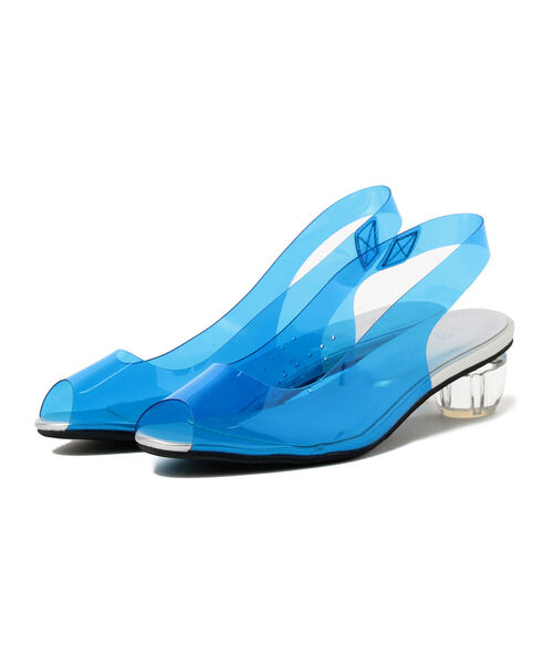 BEAMS BOY(ビームスボーイ)の「BEAMS BOY / クリアサンダル(サンダル・レディース・ホワイト/ブルー・24.0cm/24.5cm/23.5cm)」の9枚目の写真