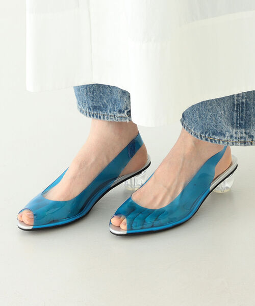 BEAMS BOY(ビームスボーイ)の「BEAMS BOY / クリアサンダル(サンダル・レディース・ホワイト/ブルー・24.0cm/24.5cm/23.5cm)」の16枚目の写真