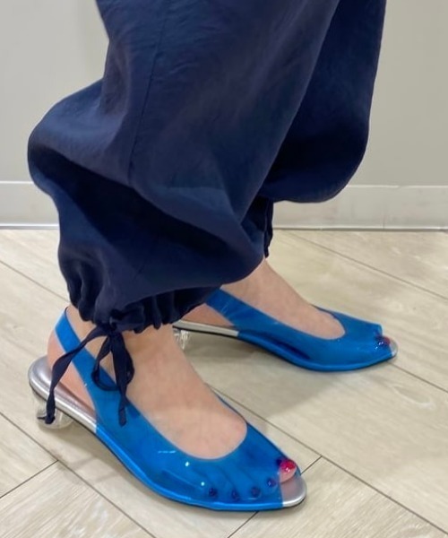 BEAMS BOY(ビームスボーイ)の「BEAMS BOY / クリアサンダル(サンダル・レディース・ホワイト/ブルー・24.0cm/24.5cm/23.5cm)」の20枚目の写真