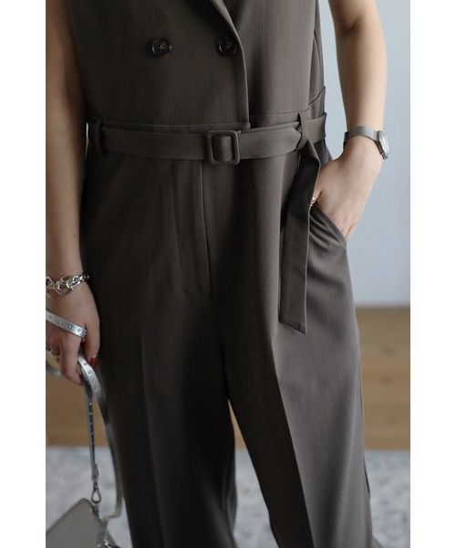 Bonjour Sagan（ボンジュールサガン）の「ノースリーブジャンプスーツ