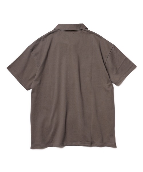 MR.OLIVE(ミスターオリーブ)の「コンパクト ミラノリブ / フレンチ ポロシャツ(ポロシャツ・メンズ・カーキ/ブラック/ベージュ・SMALL/LARGE/MEDIUM)」の11枚目の写真