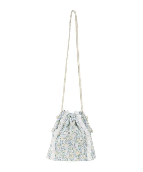 merry jenny（メリージェニー）の「flowerレースポシェット（ハンドバッグ・レディース・ブルー/パープル・FREE）」の11枚目の写真