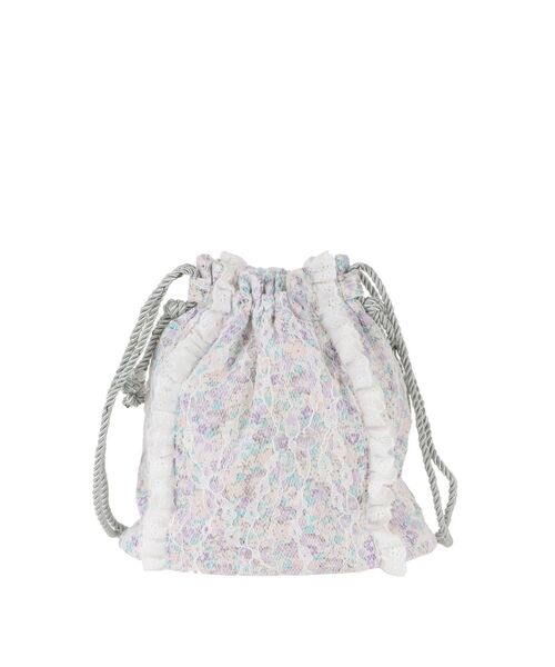 merry jenny（メリージェニー）の「flowerレースポシェット（ハンドバッグ・レディース・ブルー/パープル・FREE）」の15枚目の写真