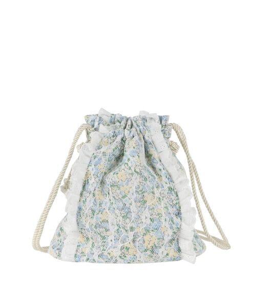 merry jenny（メリージェニー）の「flowerレースポシェット（ハンドバッグ・レディース・ブルー/パープル・FREE）」の16枚目の写真